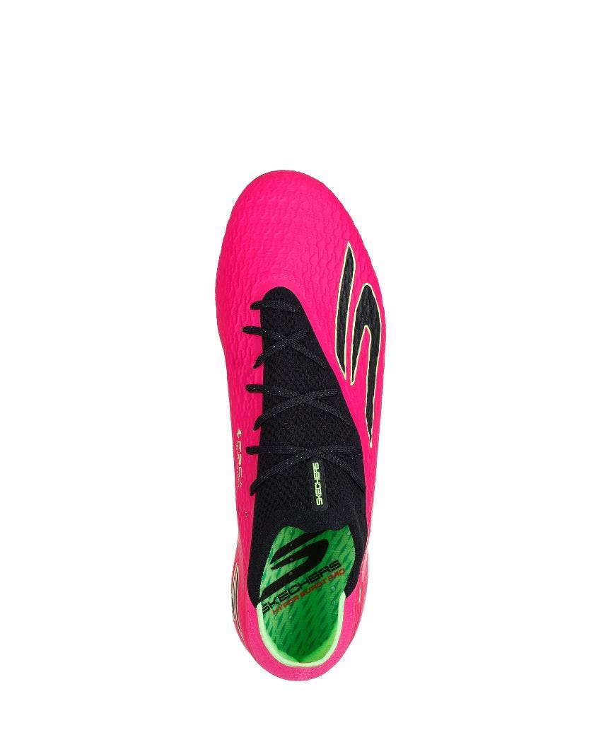 Skechers 2 Elite Firm Ground - PINK/BLACK/LIME slider
