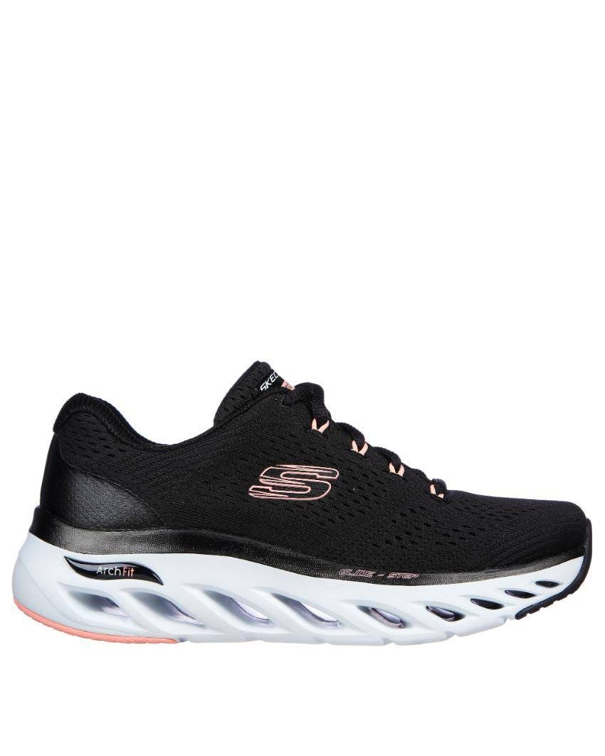 Skechers Arch Fit Glide-Step - Top Glory - BLACK/PINK slider