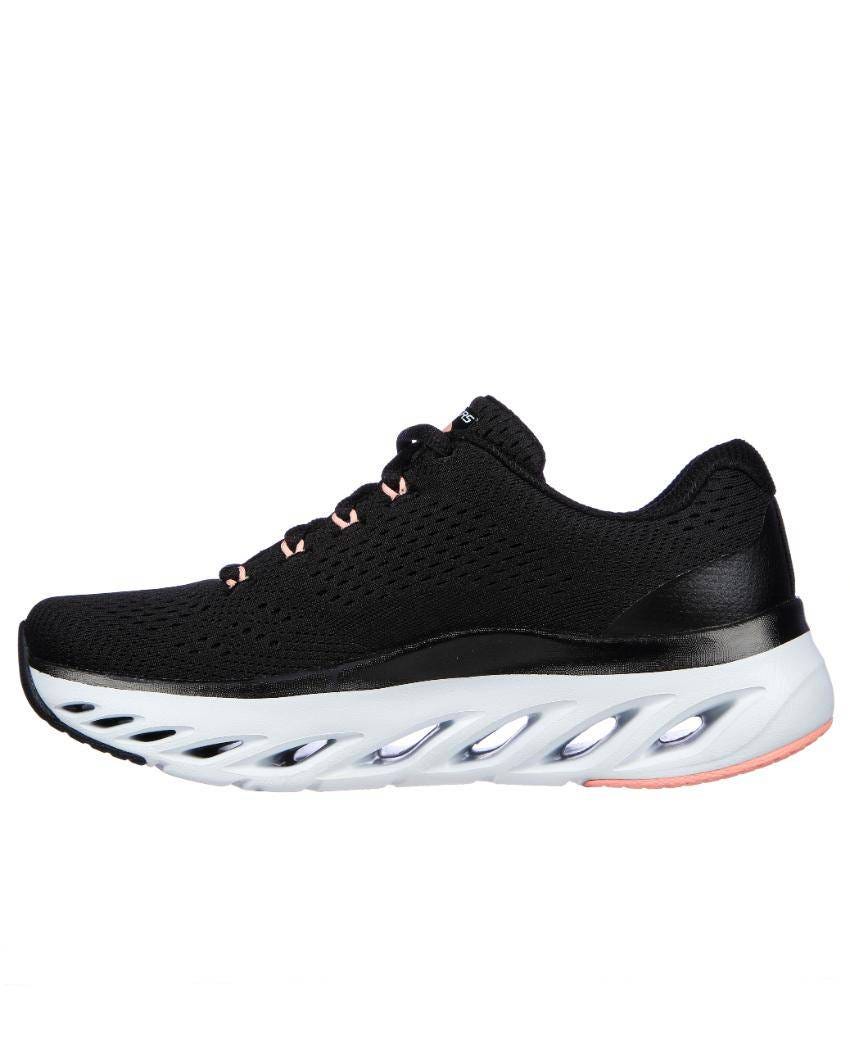 Skechers Arch Fit Glide-Step - Top Glory - BLACK/PINK slider