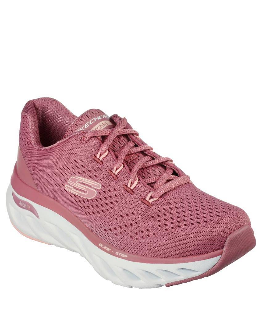 Skechers Arch Fit Glide-Step - Top Glory - DARK ROSE/PINK slider