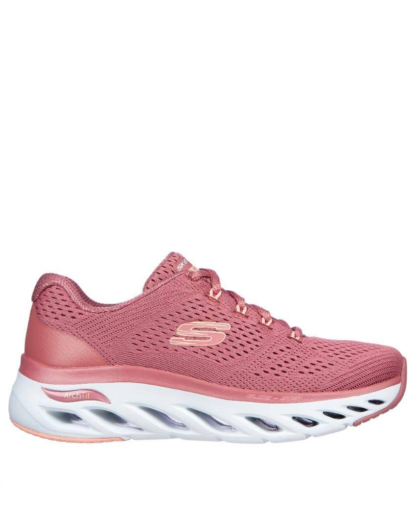 Skechers Arch Fit Glide-Step - Top Glory - DARK ROSE/PINK slider