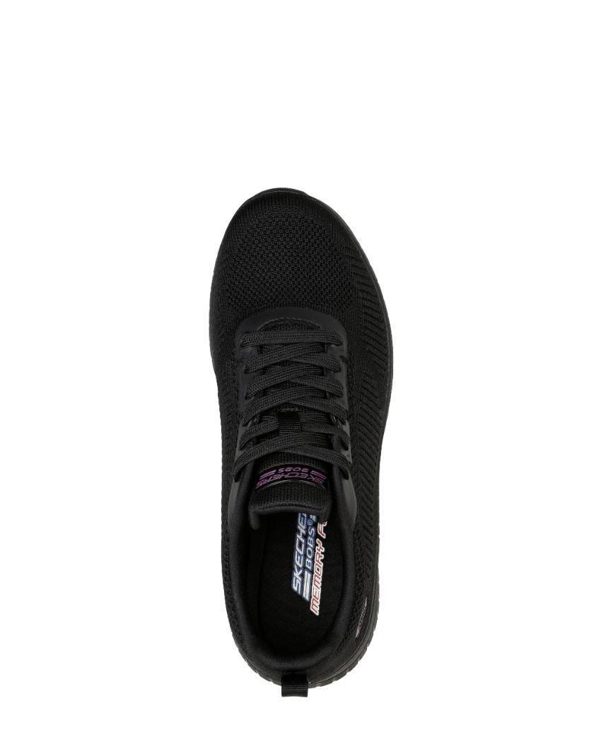 Skechers BOBS Sport Squad Chaos - Face Off Wide Fit - BLACK slider