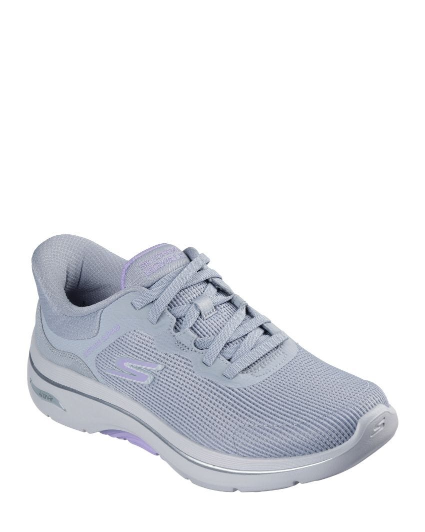 Skechers GO Walk Arch Fit 2.0 - Lucille - GREY/LAVENDER