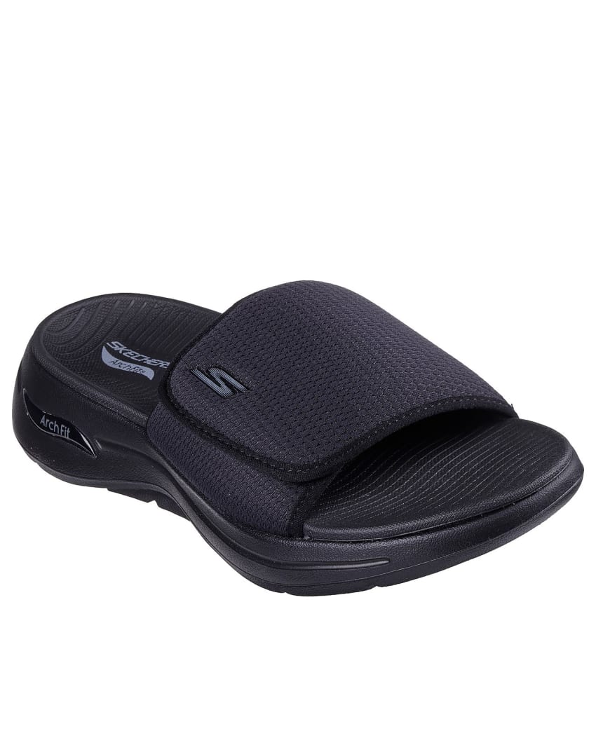 Skechers GO Walk Arch Fit Sandal - Manta Ray Bay - BLACK