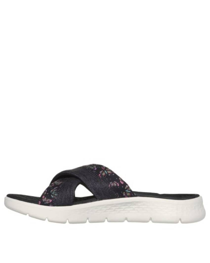 Skechers GO Walk Flex Sandal - Butterfly Bliss - BLACK/MULTI slider