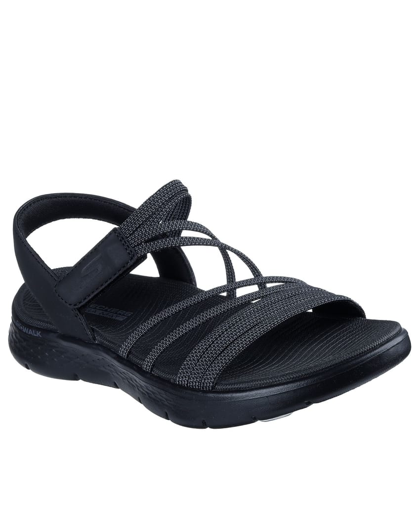 Skechers GO Walk Flex Sandal - Emma - BLACK/GREY