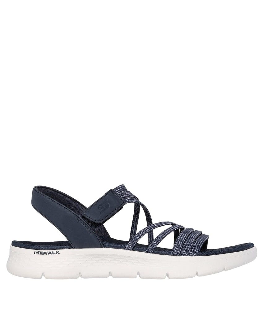Skechers GO Walk Flex Sandal - Emma - NAVY/SILVER slider