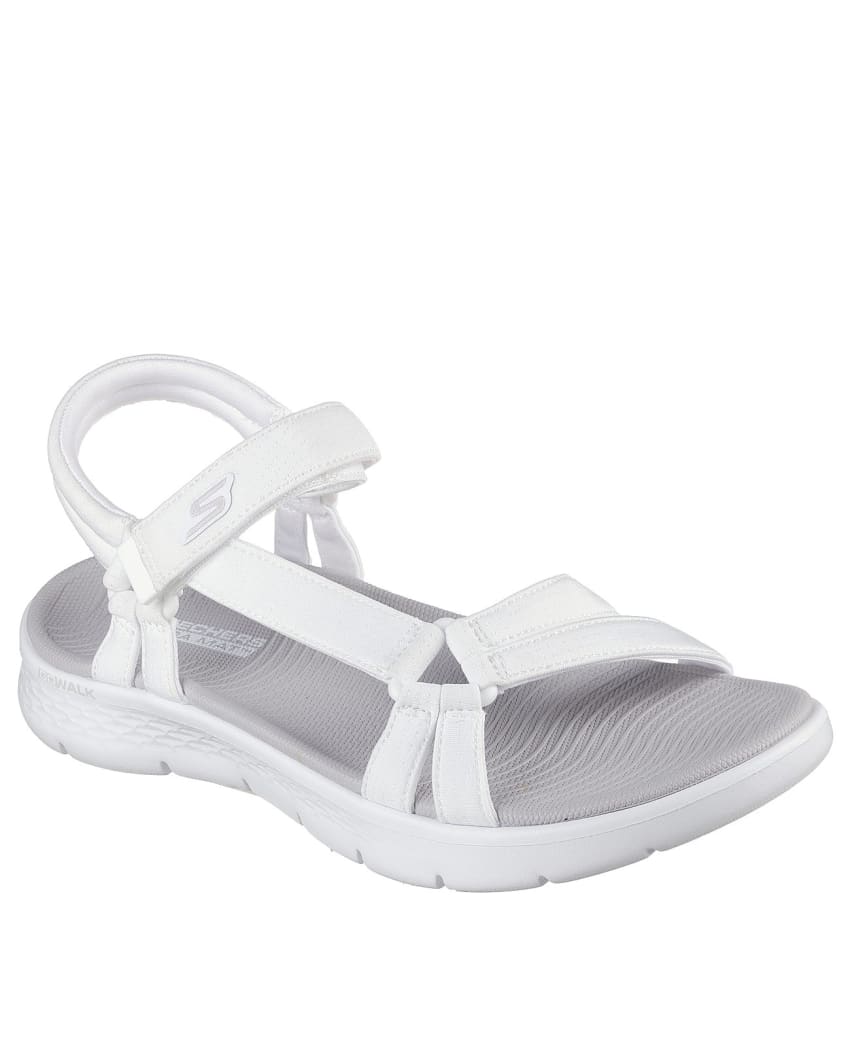 Skechers GO Walk Flex Sandal- Sublime - WHITE