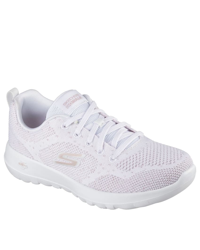 Skechers GO Walk Joy - Violet - WHITE/ROSE GOLD