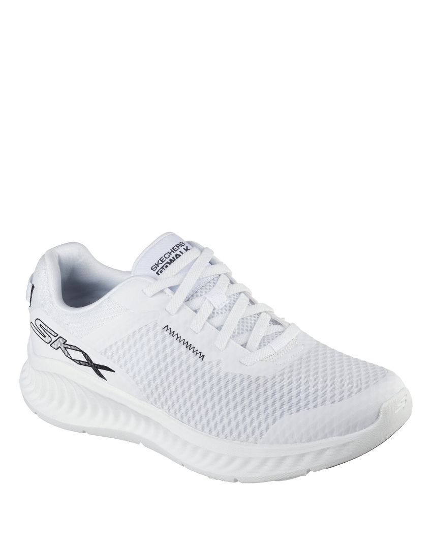 Skechers GO Walk Now - Sagan - WHITE/BLACK
