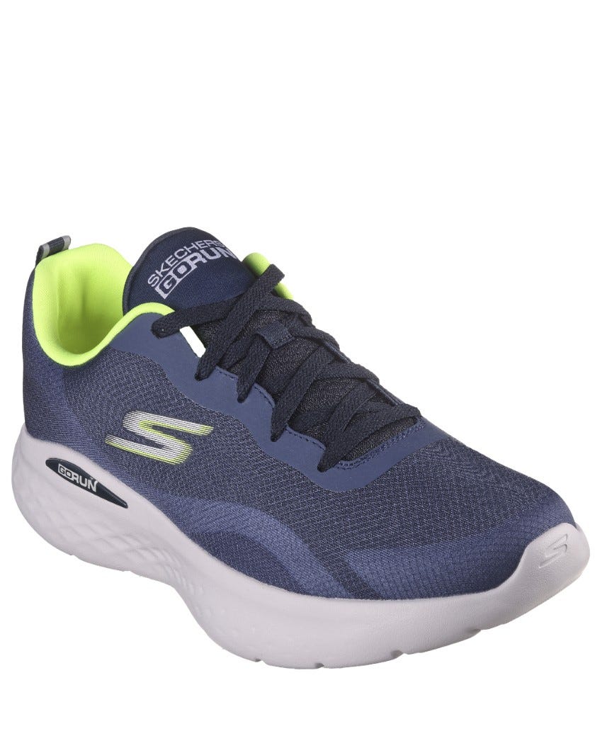 Skechers GOrun Lite - Sublimation - NAVY/LIME slider