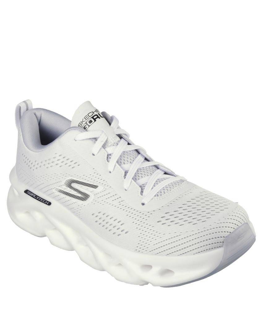 Skechers GOrun Swirl Tech Extra Wide Fit - WHITE slider