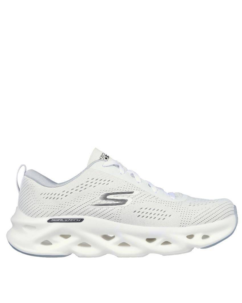 Skechers GOrun Swirl Tech Extra Wide Fit - WHITE slider