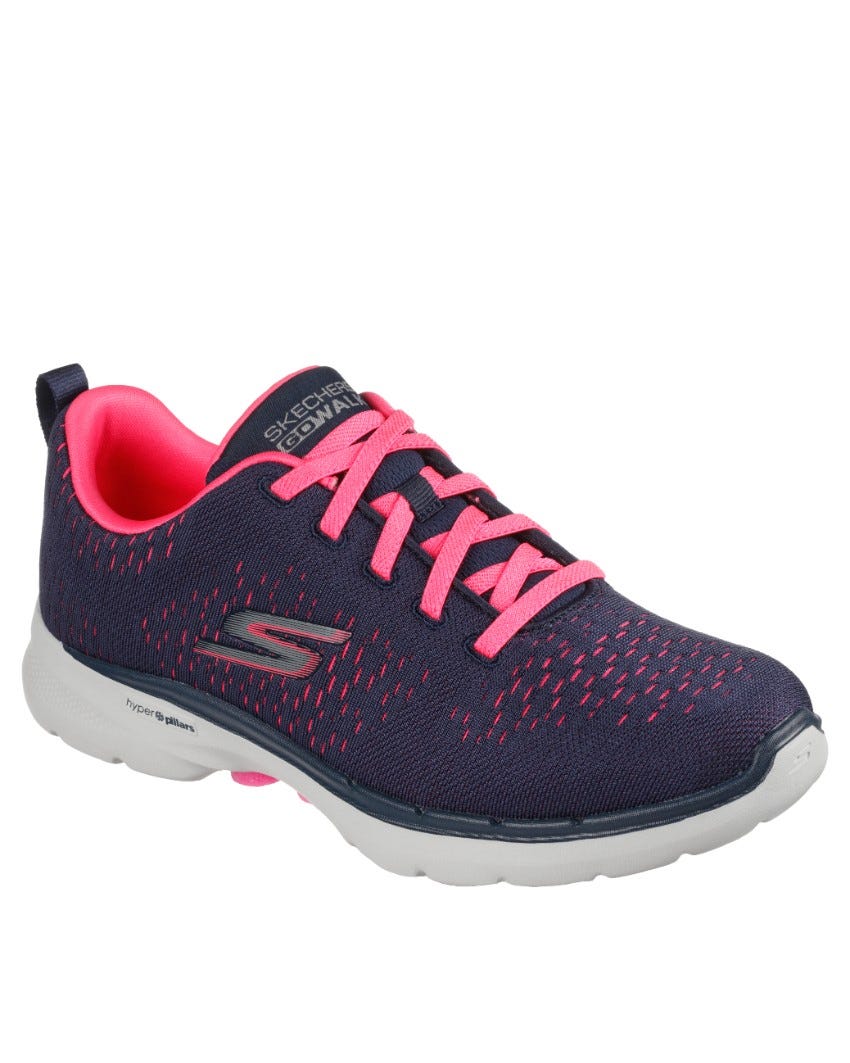 Skechers GOwalk 6 - Adora - NAVY HOT PINK slider