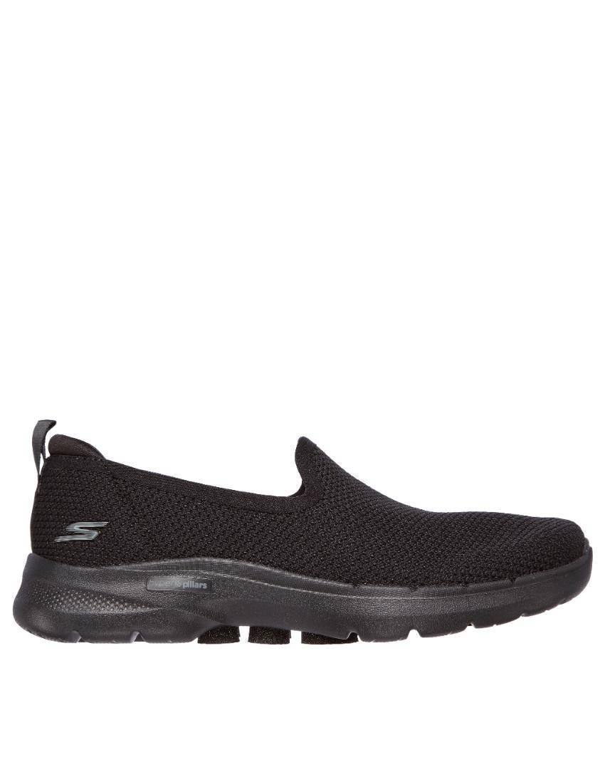 Skechers GOwalk 6 - Clear Virtue - BLACK/BLACK slider