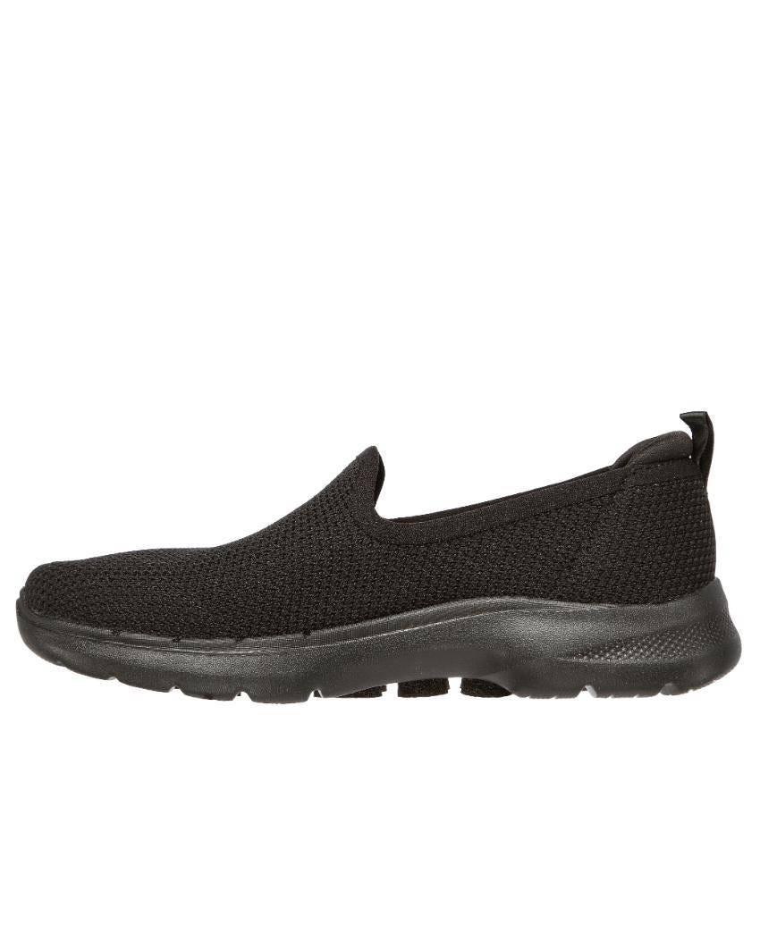 Skechers GOwalk 6 - Clear Virtue - BLACK/BLACK slider