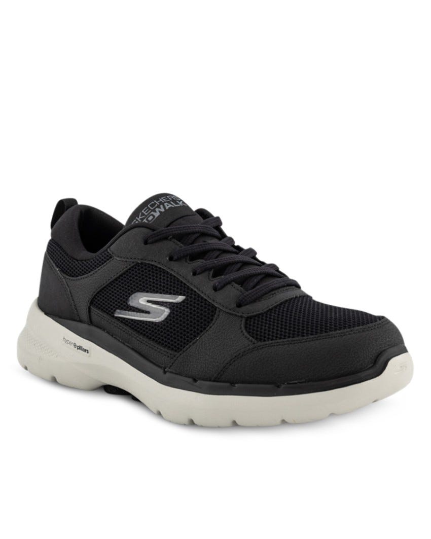 Skechers GOwalk 6 - Compete - BLACK/GREY slider