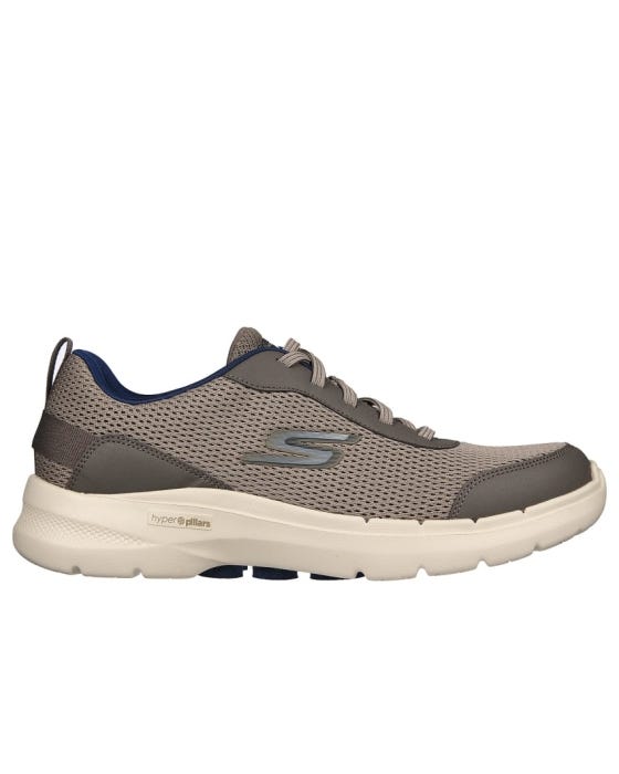 Skechers GOwalk 6 - Esquire - CHARCOAL/ORANGE slider