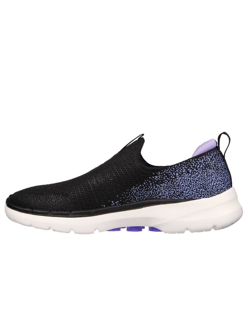 Skechers GOwalk 6 - Glimmering - BLACK LAVENDER slider