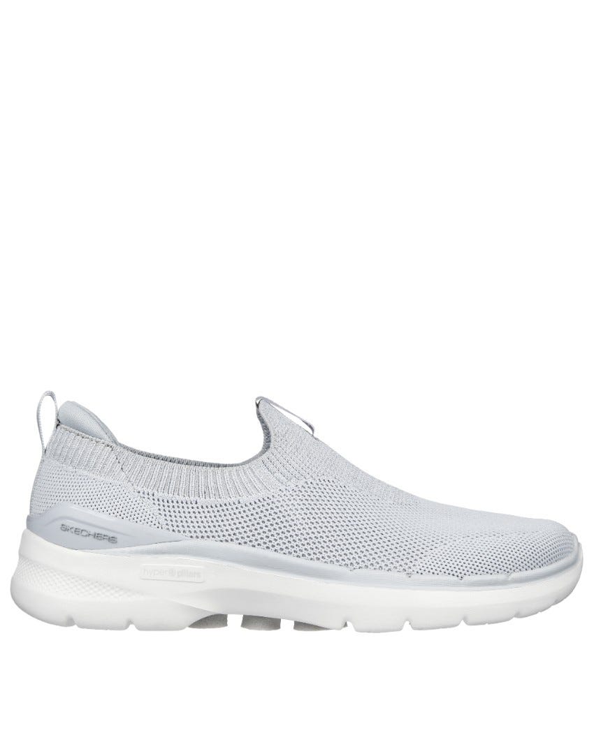 Skechers GOwalk 6 - Vibrant Smile - LIGHT GREY slider