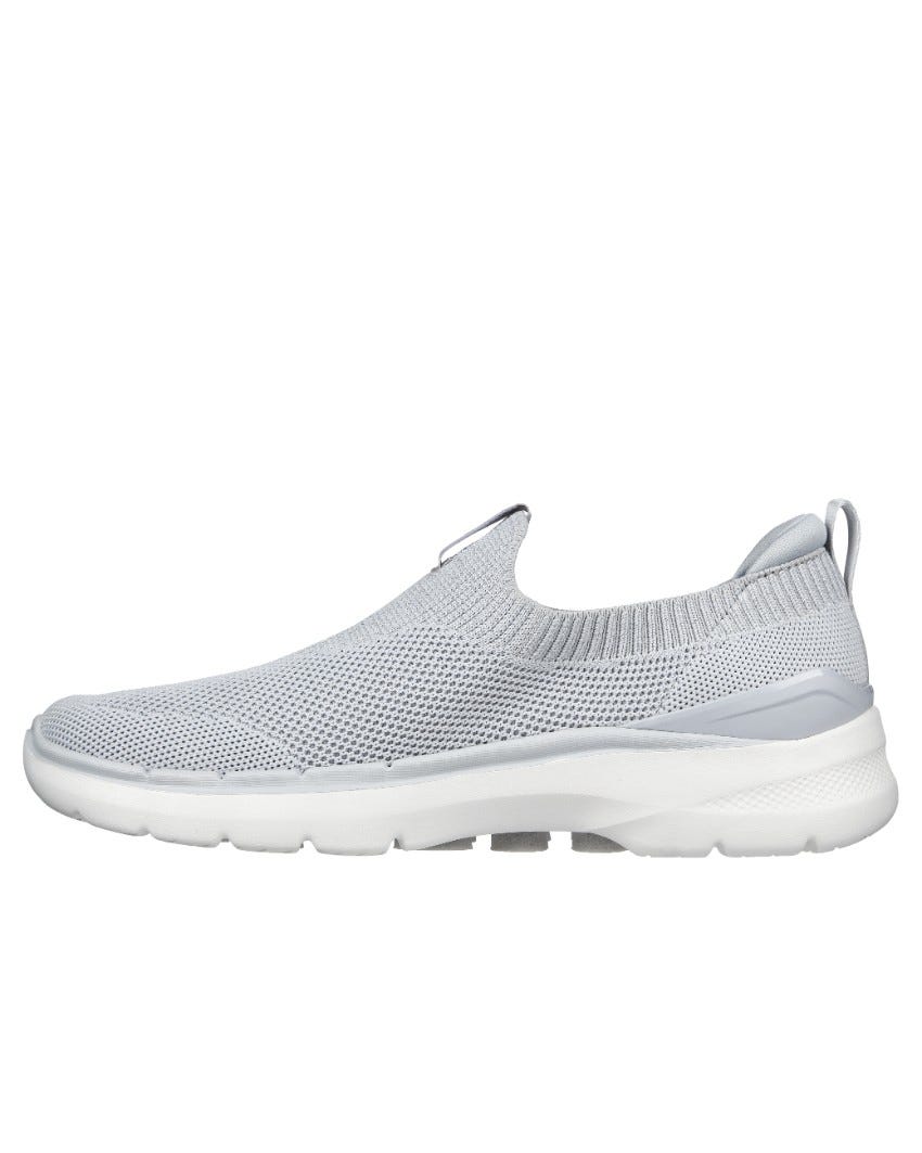 Skechers GOwalk 6 - Vibrant Smile - LIGHT GREY slider