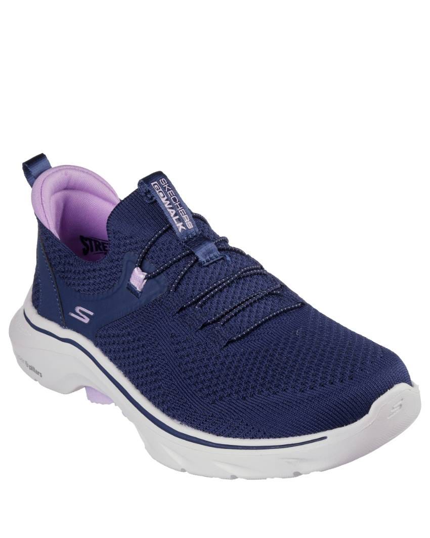 Skechers GOwalk 7 - Abie - NAVY/LAVENDER slider