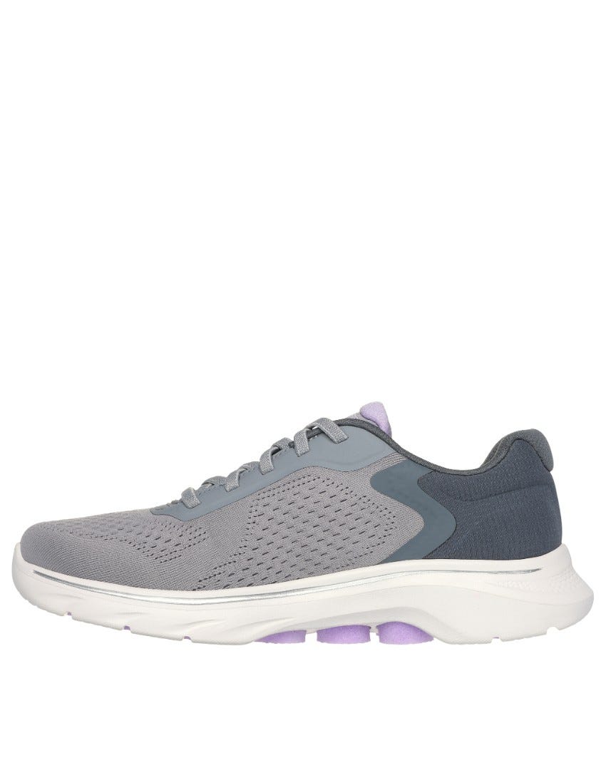 Skechers GOwalk 7 - Cosmic Waves - GREY/LAVENDER slider