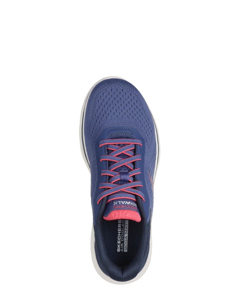 Skechers GOwalk 7 - Cosmic Waves - NAVY/CORAL slider