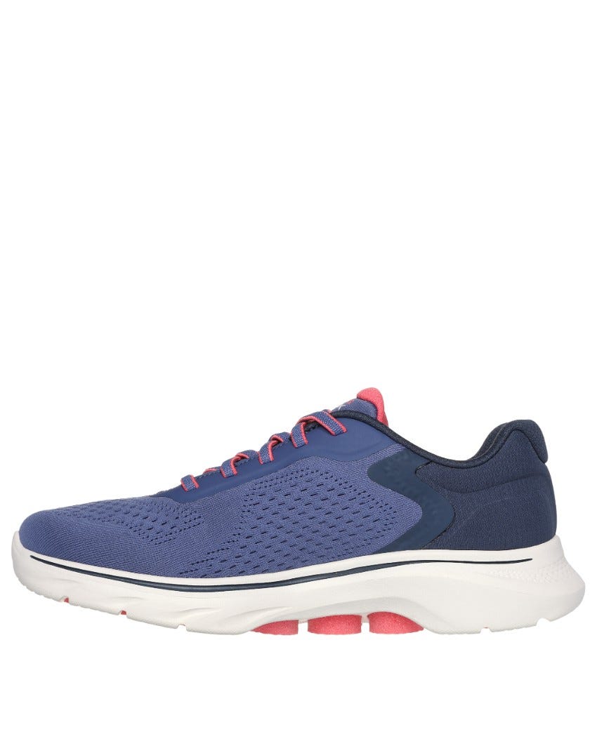 Skechers GOwalk 7 - Cosmic Waves - NAVY/CORAL slider