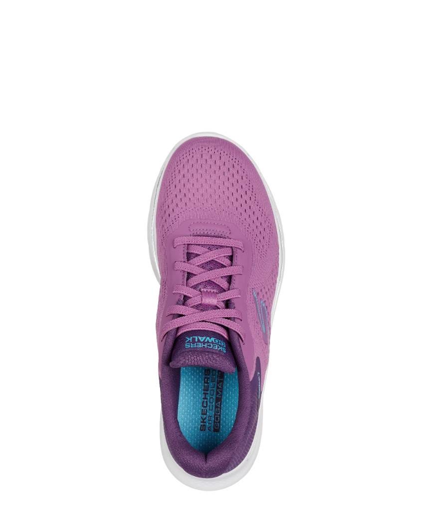 Skechers GOwalk 7 - Cosmic Waves - PINK/AQUA slider