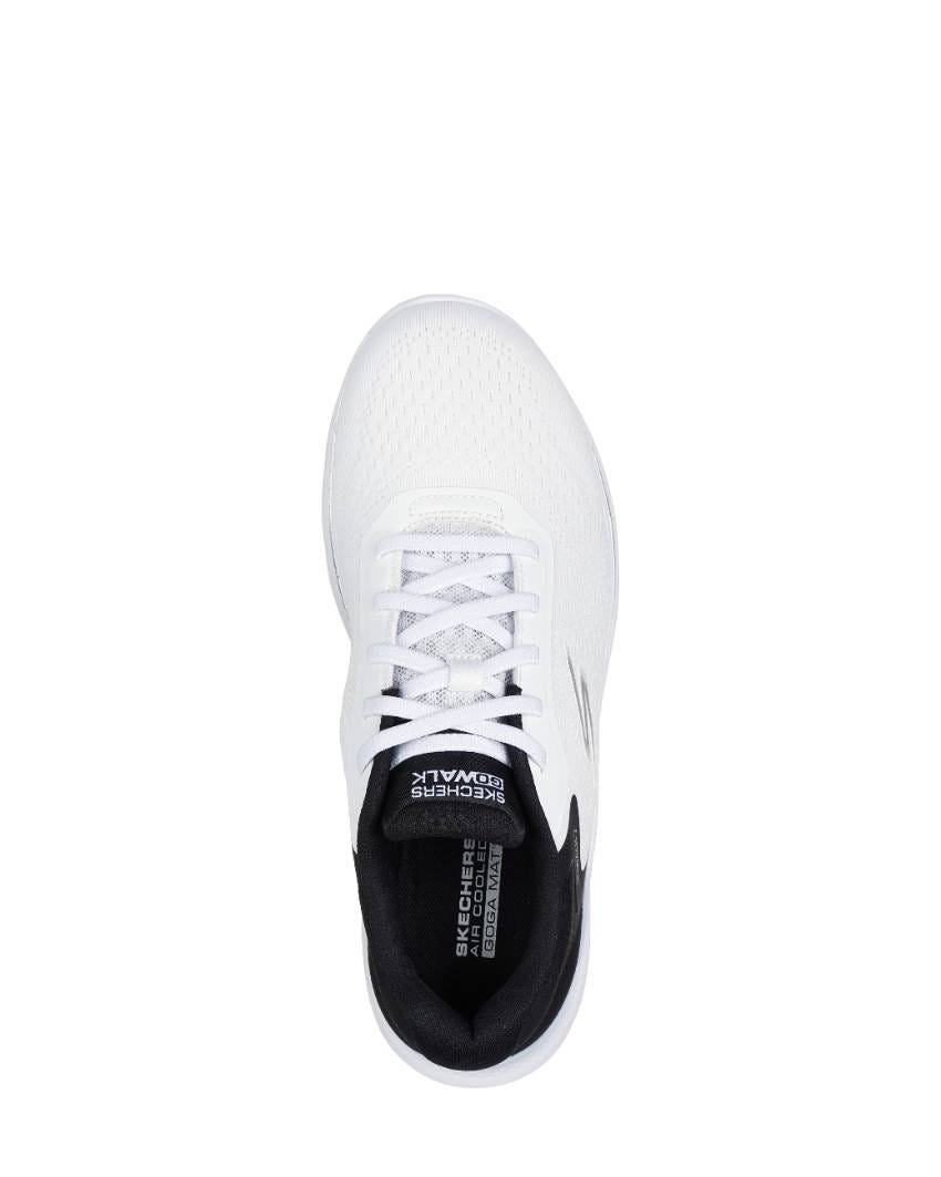 Skechers GOwalk 7 - Cosmic Waves - WHITE/BLACK slider