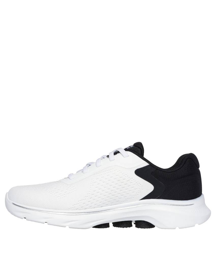 Skechers GOwalk 7 - Cosmic Waves - WHITE/BLACK slider