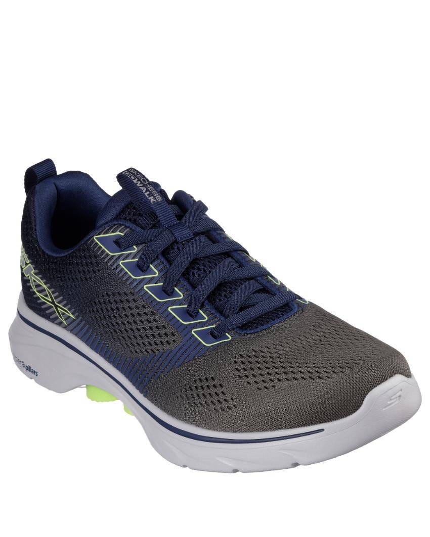 Skechers GOwalk 7 - Hahn - NAVY LIME slider