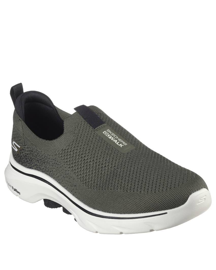 Skechers GOwalk 7 - OLIVE/BLACK slider