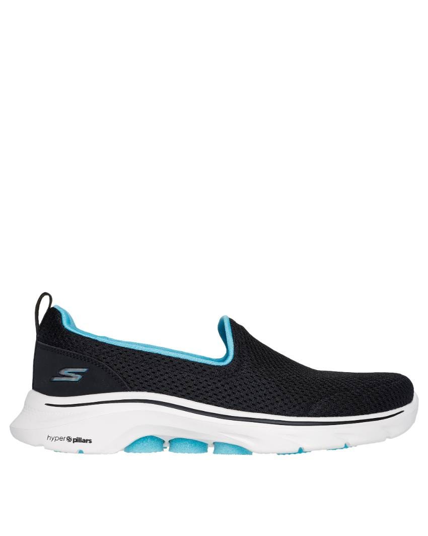 Skechers GOwalk 7 - Razi - BLACK/AQUA slider