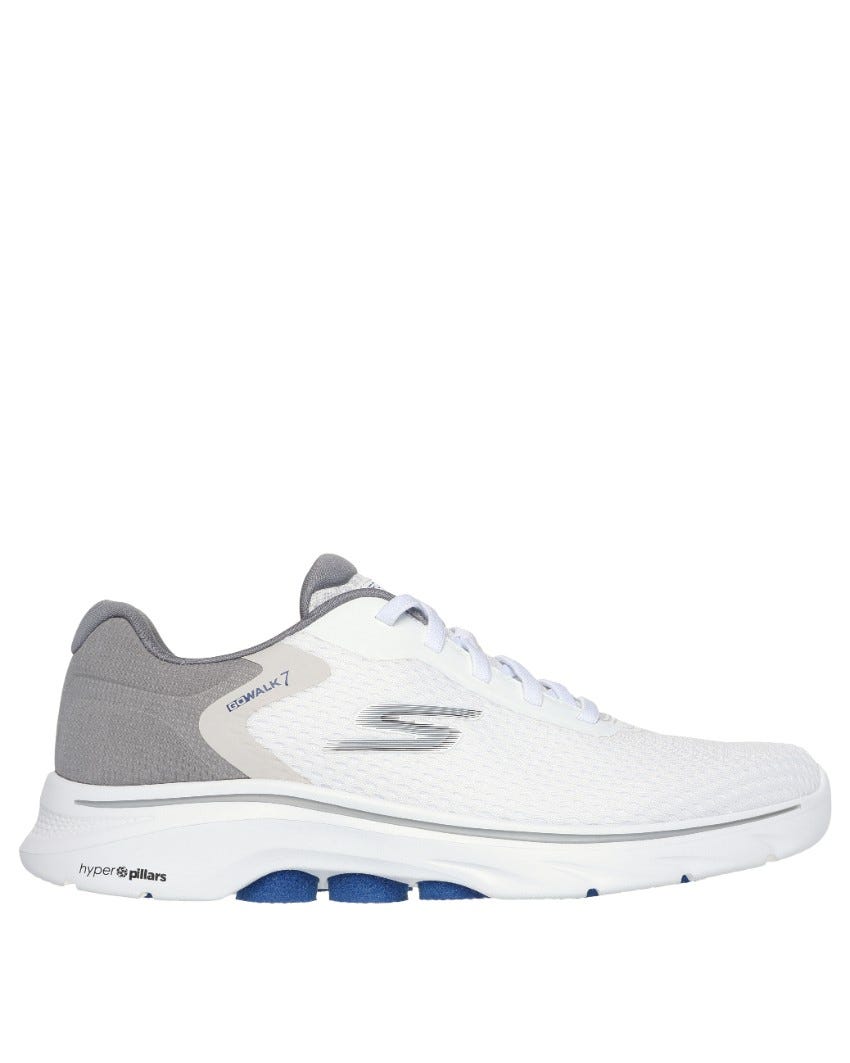 Skechers GOwalk 7 - The Construct - WHITE/GREY slider