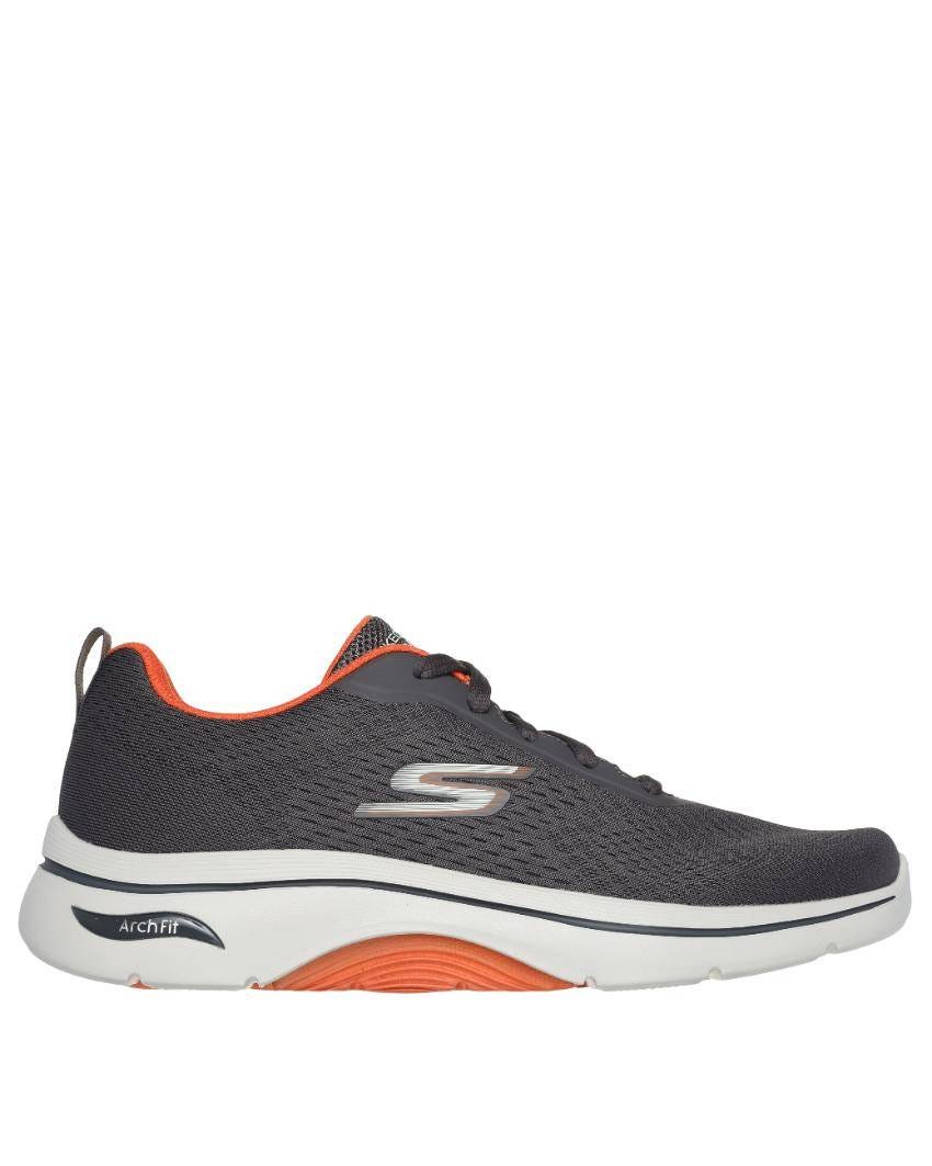 Skechers GOwalk Arch Fit 2.0 - Idyllic 2 Extra Wide Fit - CHARCOAL/ORANGE slider