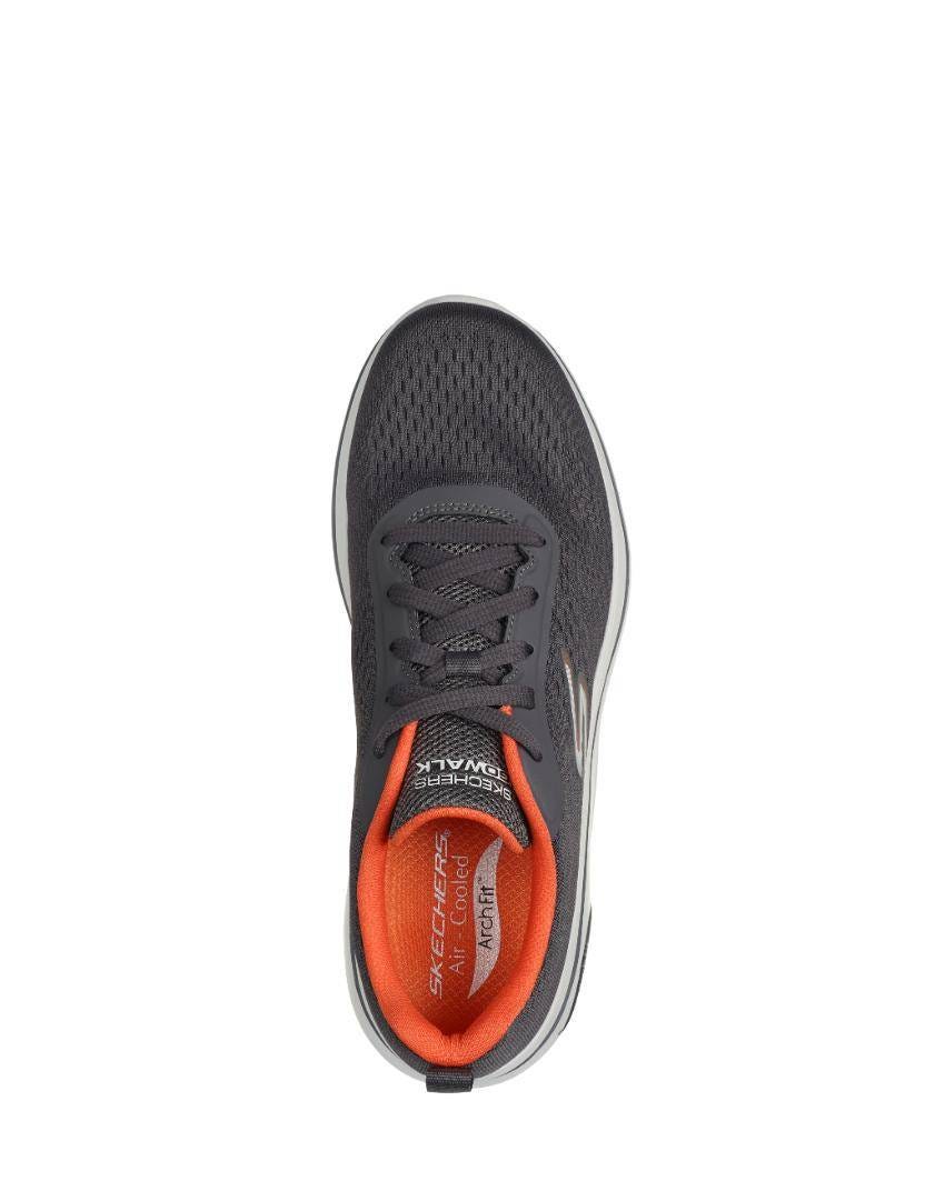 Skechers GOwalk Arch Fit 2.0 - Idyllic 2 Extra Wide Fit - CHARCOAL/ORANGE slider