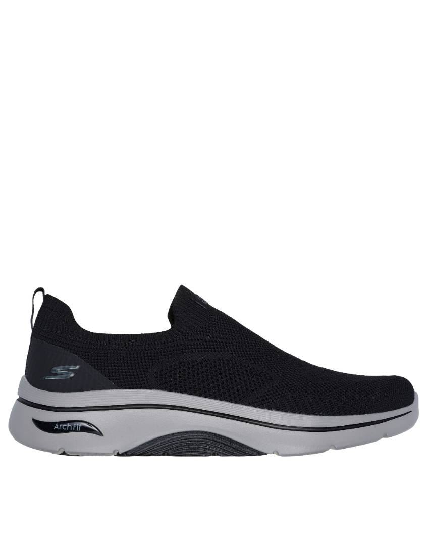 Skechers Gowalk Arch Fit 2.0 - Knitted Relief - BLACK/GREY slider