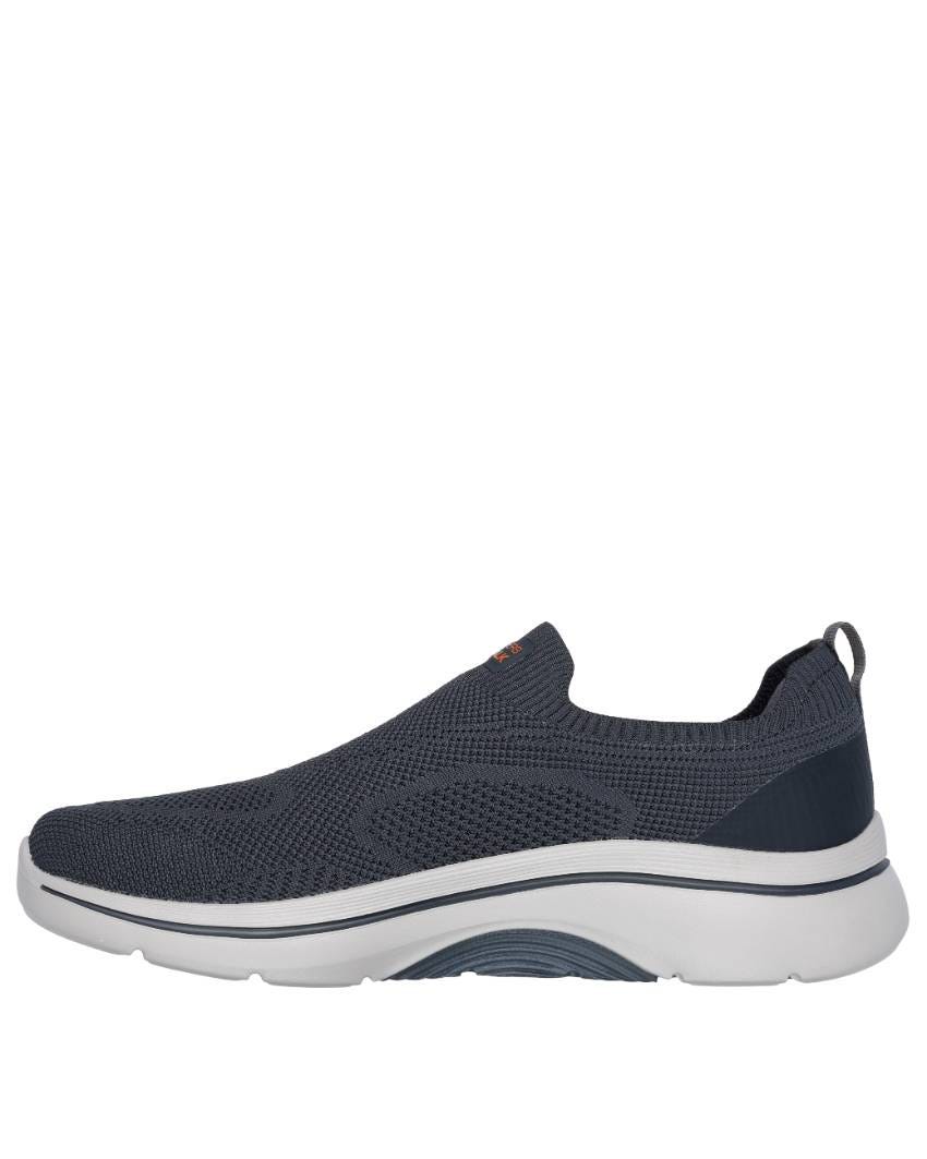 Skechers Gowalk Arch Fit 2.0 - Knitted Relief - GREY/ORANGE slider