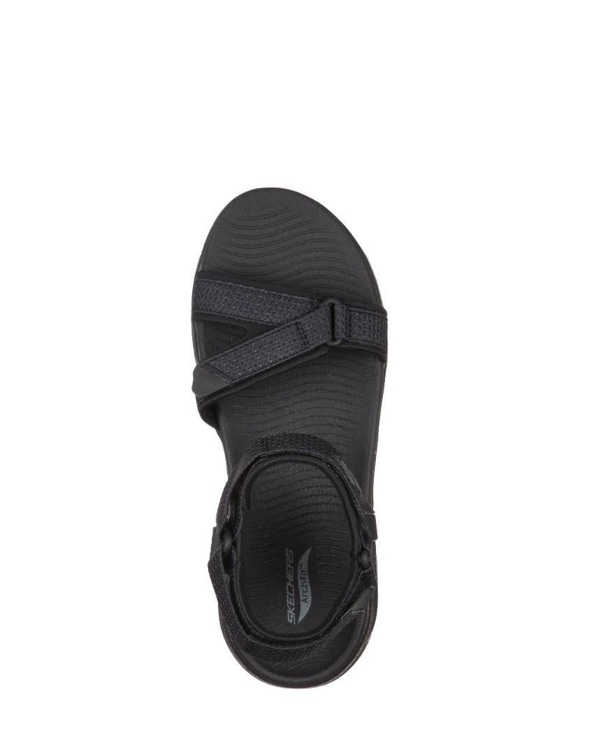 Skechers GOwalk Arch Fit - Cruise Around Wide Fit - BLACK/BLACK slider