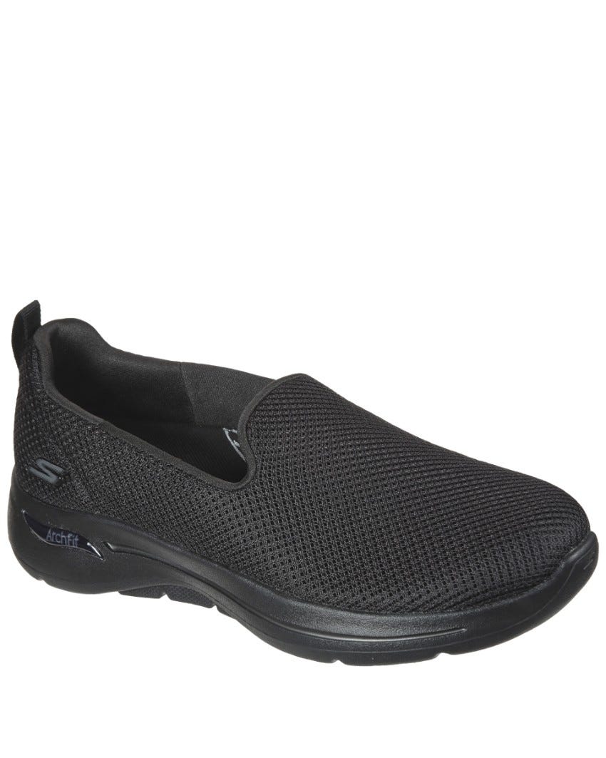 Skechers GOwalk Arch Fit - Grateful - BLACK/BLACK slider