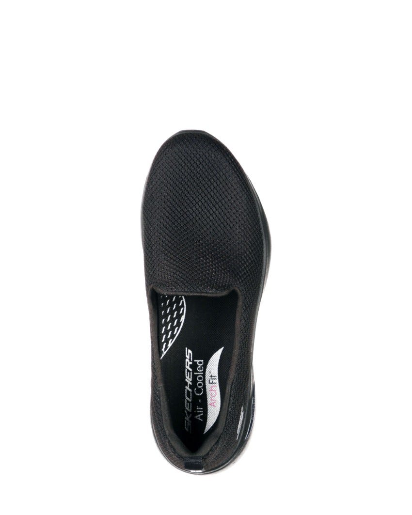 Skechers GOwalk Arch Fit - Grateful - BLACK/BLACK slider