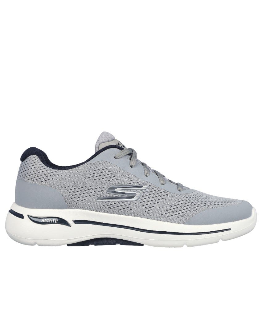 Skechers GOwalk Arch Fit - Guideline - GREY/NAVY slider