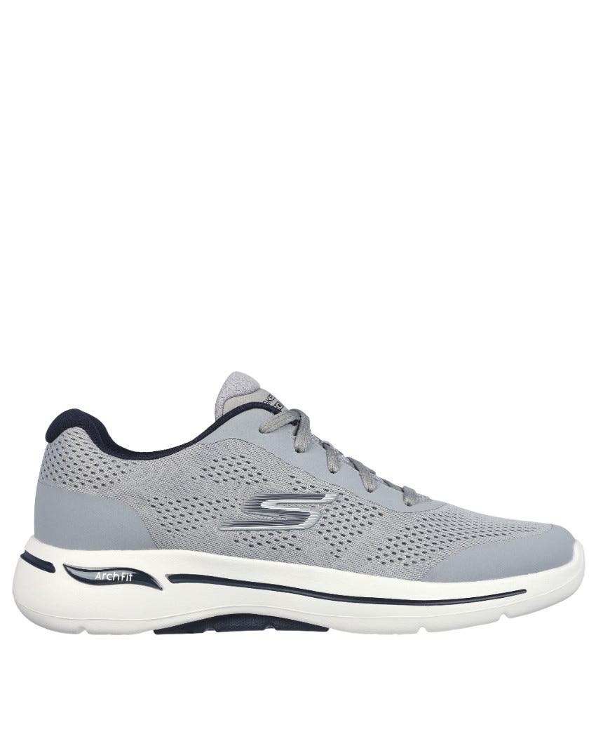 Skechers GOwalk Arch Fit - Guideline - GREY/NAVY slider