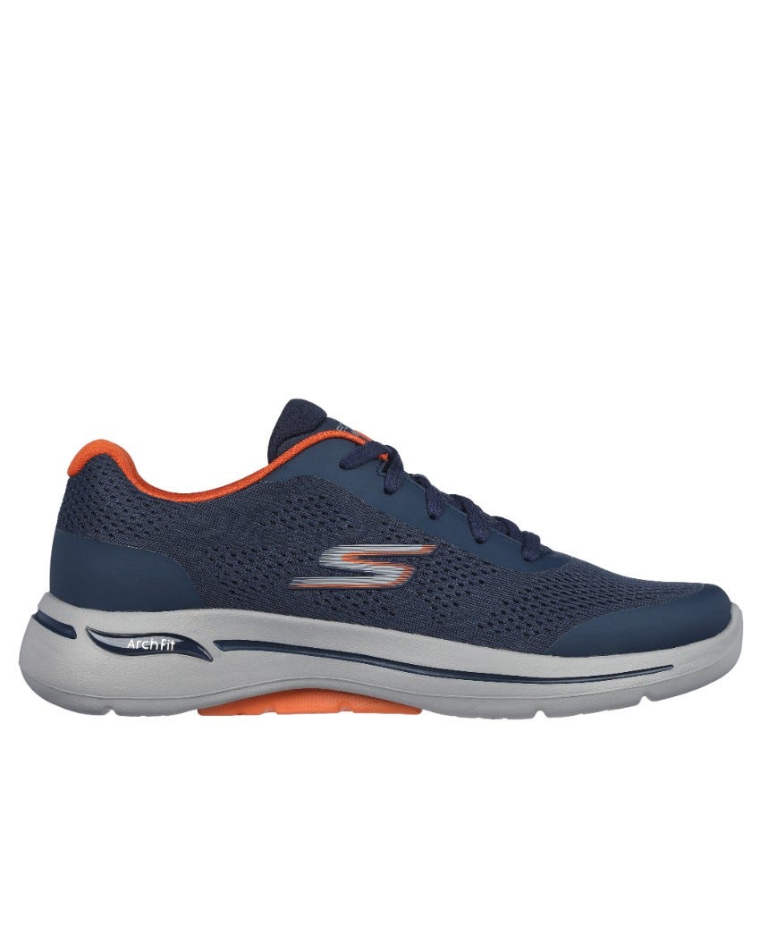 Skechers GOwalk Arch Fit - Guideline - NAVY ORANGE slider