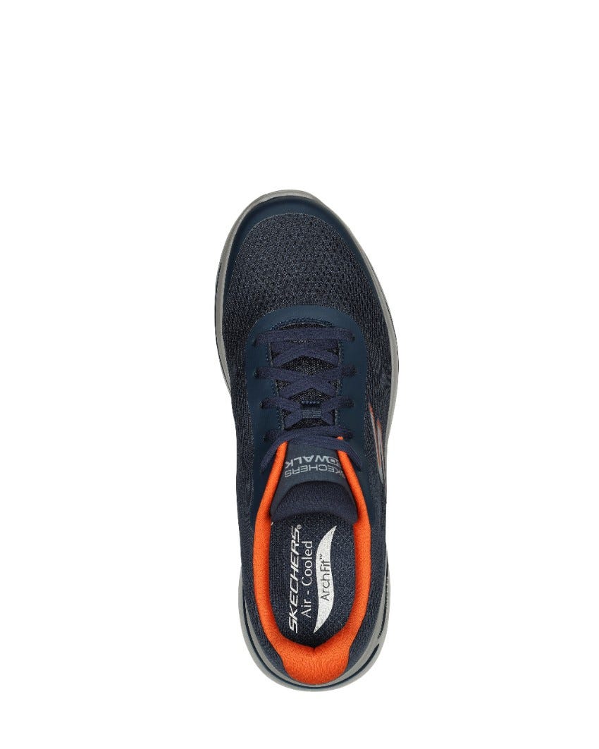 Skechers GOwalk Arch Fit - Guideline - NAVY ORANGE slider