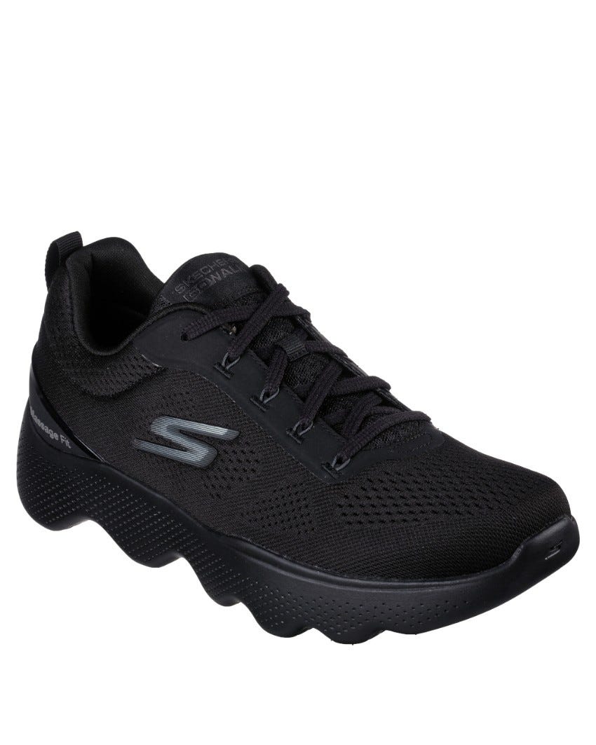 Skechers GOwalk Massage Fit - BLACK/ BLACK slider