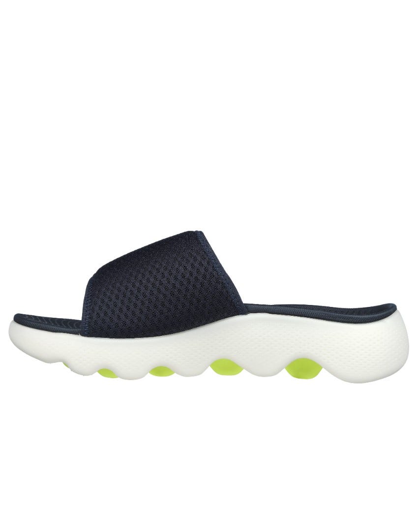 Skechers GOwalk Massage Fit - Deep Tissue - NAVY/LIME slider