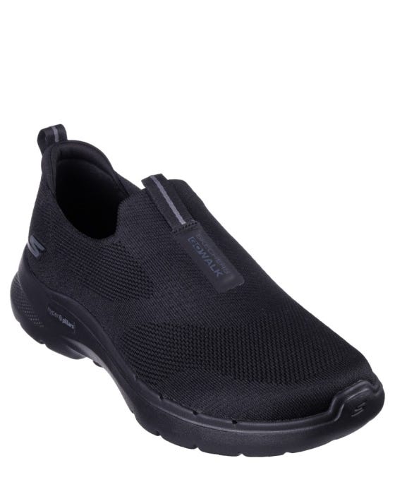 Skechers GOwalk Massage Fit - Tidal - BLACK/CHARCOAL slider